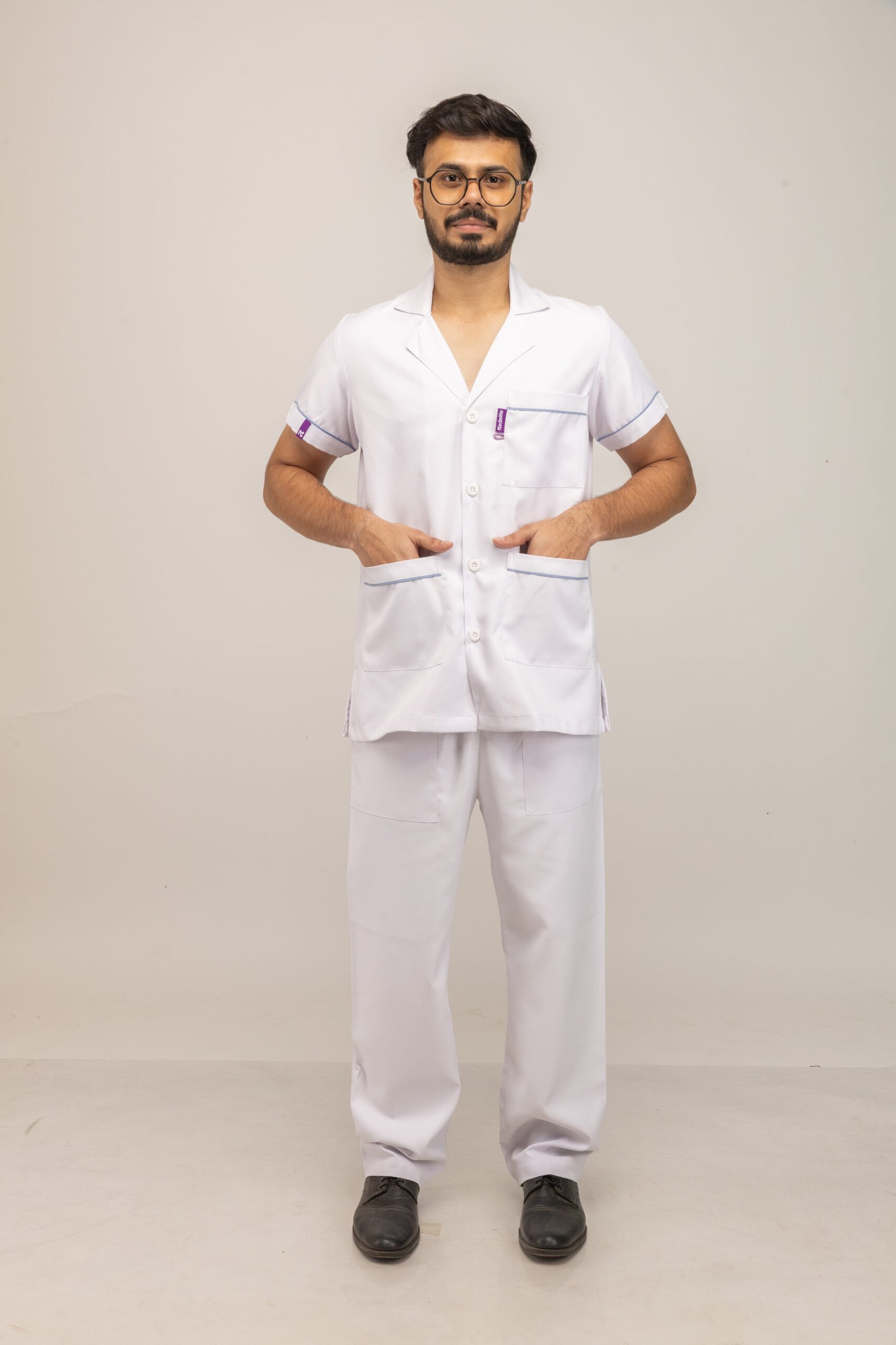 White Nurse Uniform set for men