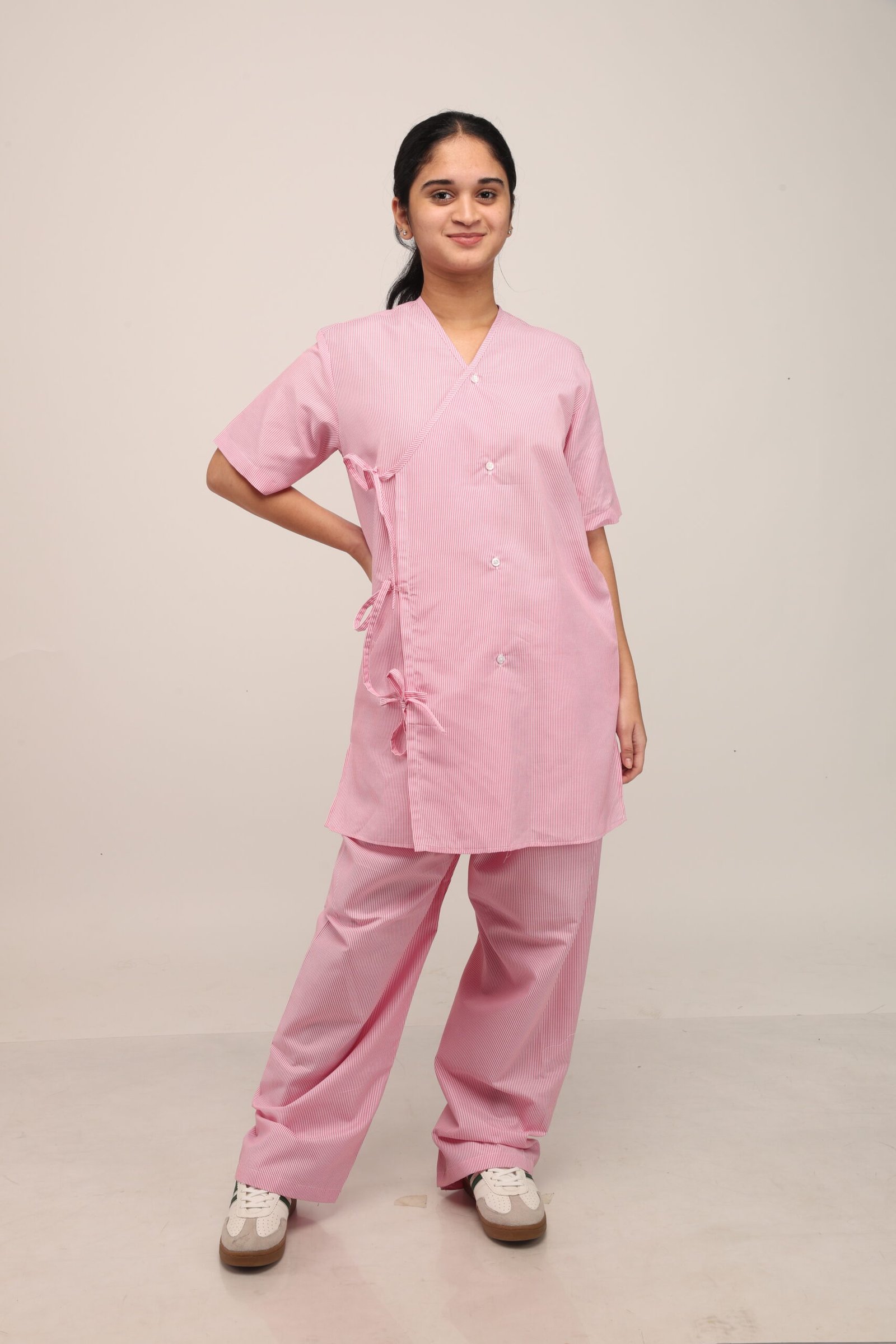 Women’s Patient Dress Wrap Top & Pant