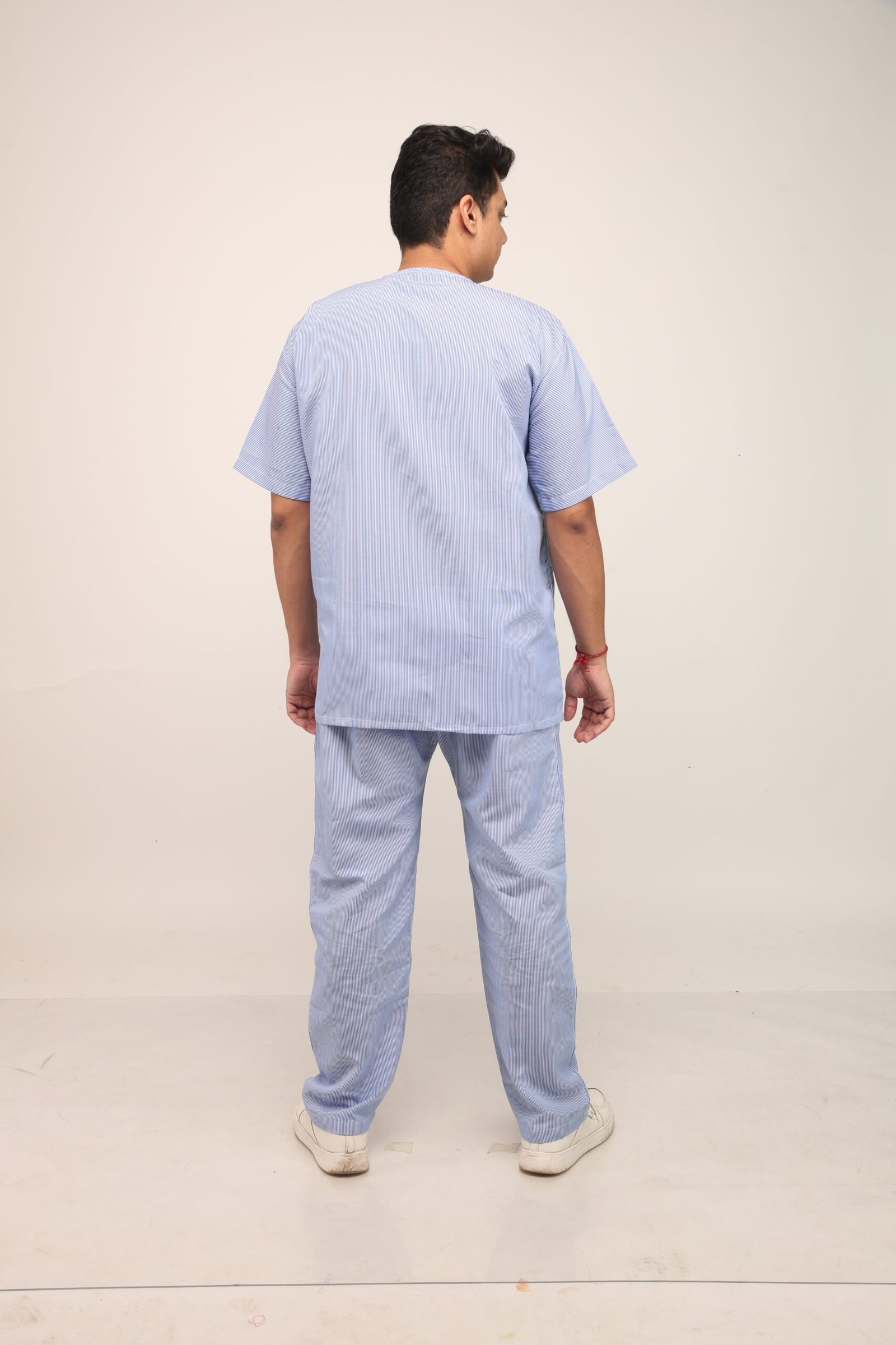 Overlap Male Uniform With Tie-Up