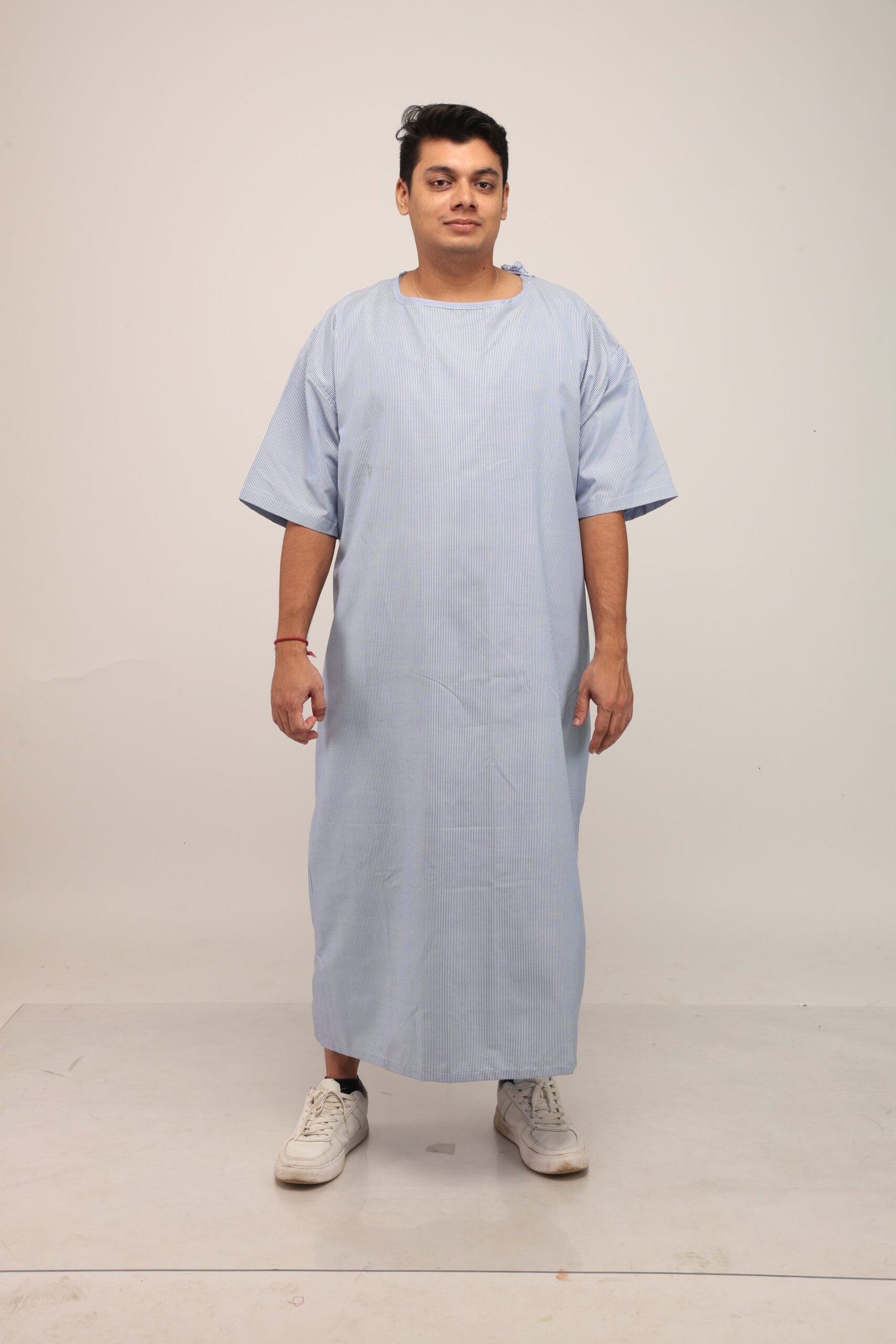Patient Short Gown With Back Tie-Up
