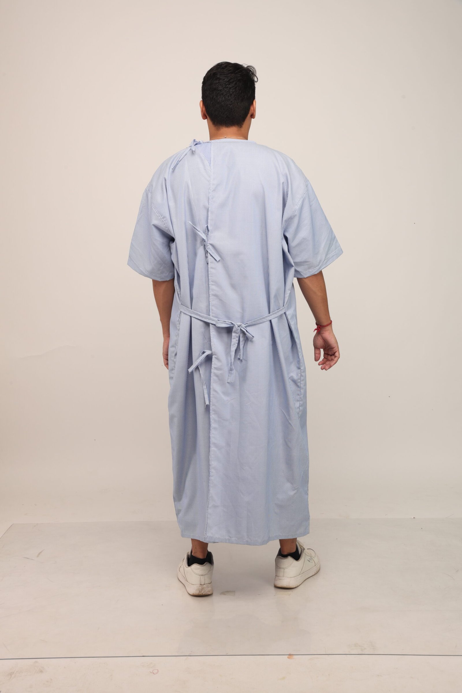 Patient Short Gown With Back Tie-Up