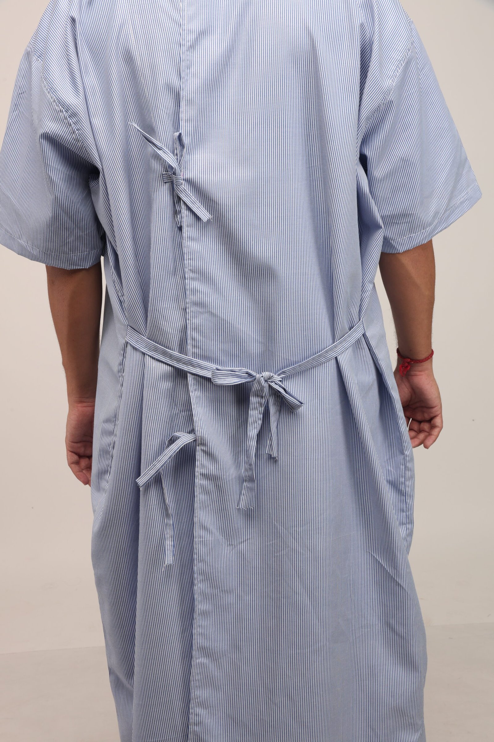 Male Gown With Back Tie-Up